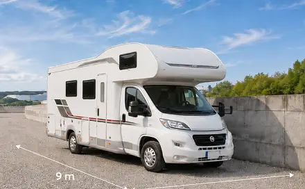 Pronájem parkovacího stání pro obytný vůz, karavan nebo dodávku, ul. Čs. armády, Příbram, Příbram