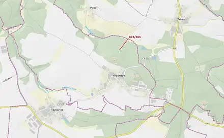 Dražba lesa 287 m², Kladruby