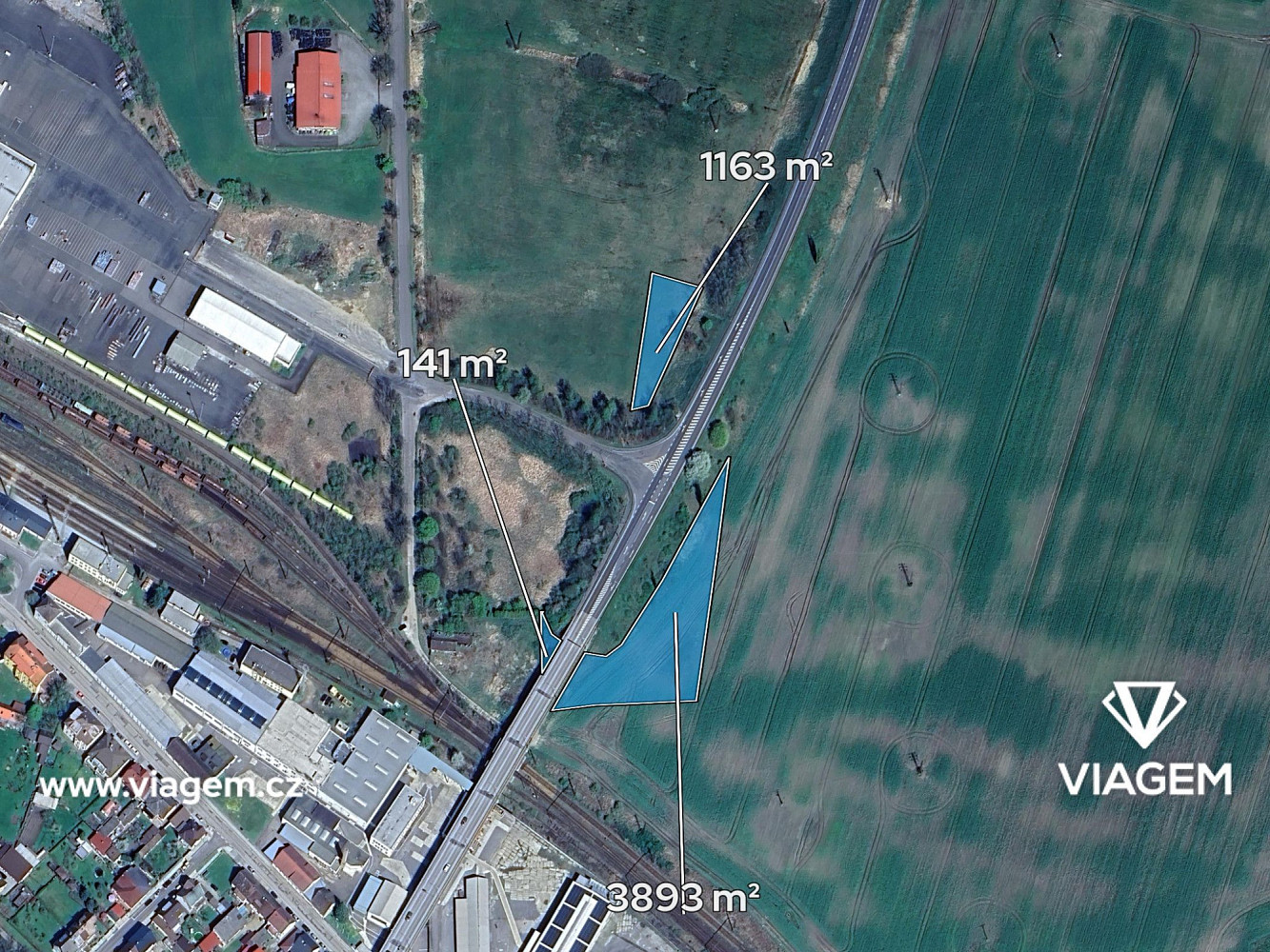 Prodej pole 1 299 m² – fotografie 2