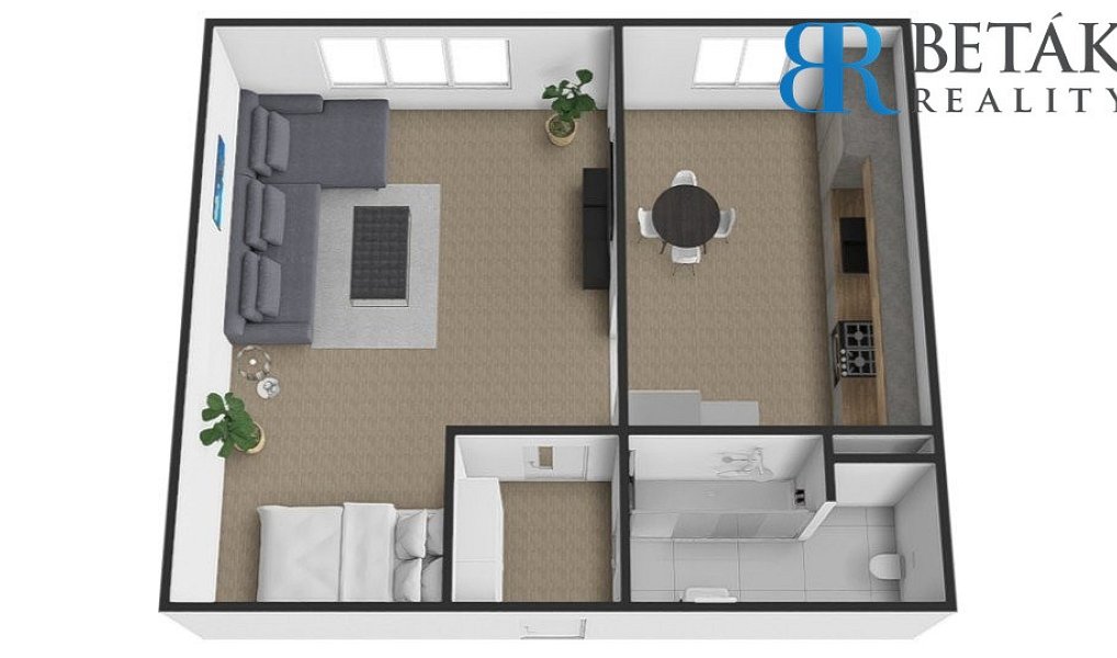 Prodej bytu 1+1 32 m², Přerov – náhled fotky 2