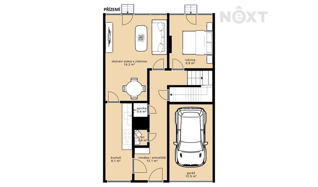 Prodej domu 194 m² s pozemkem 305 m², Třeboň – náhled fotky 24