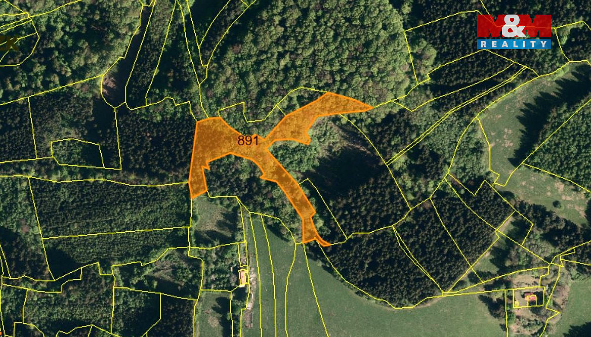 Prodej lesa 10 226 m² – další