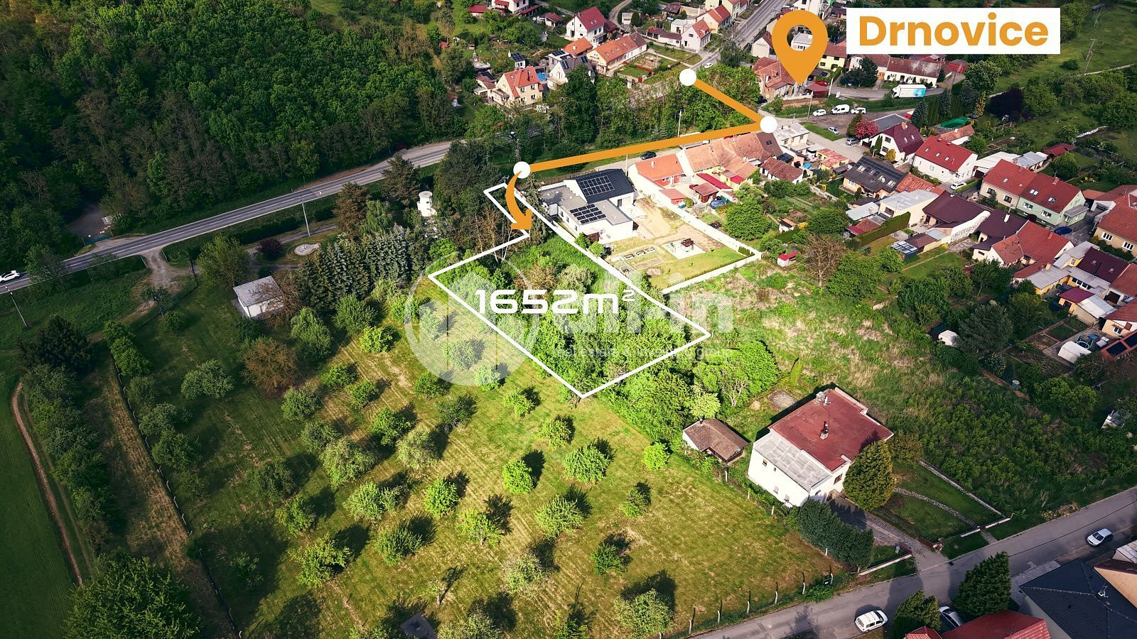 Prodej stavebního pozemku 1 652 m²