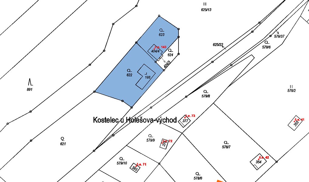 Prodej stavebního pozemku 67 m², Kostelec u Holešova – náhled fotky 2