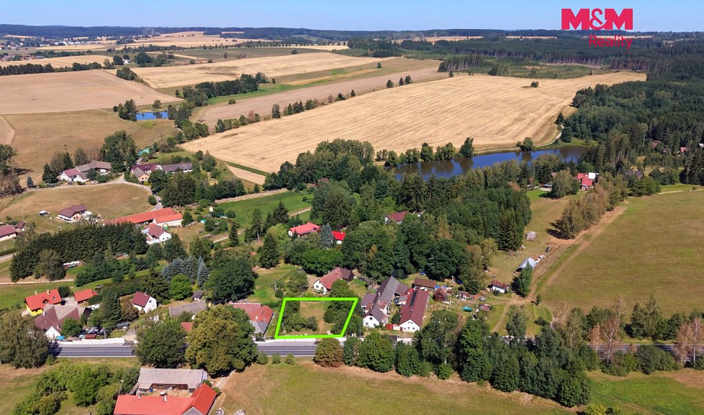 Prodej stavebního pozemku 1 177 m², Kamenice nad Lipou – náhled fotky 3