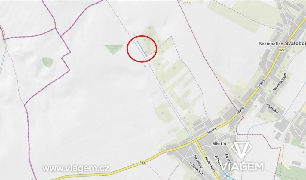 Prodej zahrady 1 124 m², Svatobořice-Mistřín – náhled fotky 3