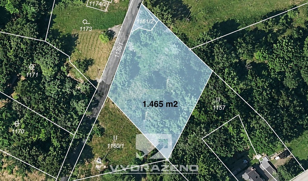 Prodej louky 1 465 m², Liberec – náhled fotky 2