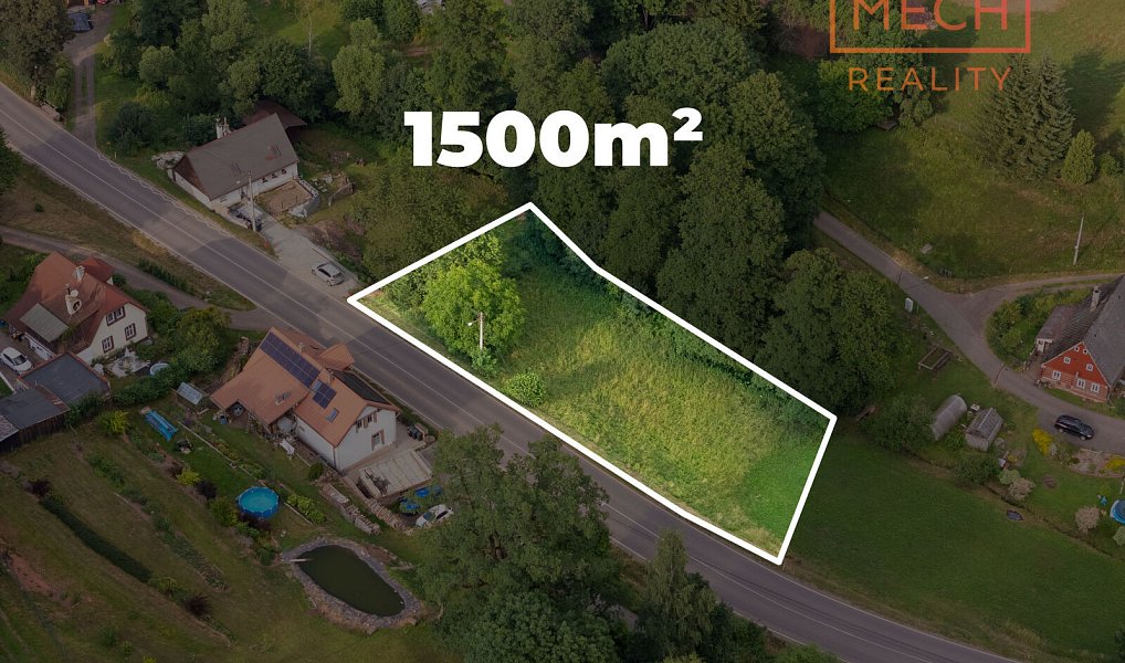 Prodej stavebního pozemku 1 500 m², Zlatá Olešnice – náhled fotky 3