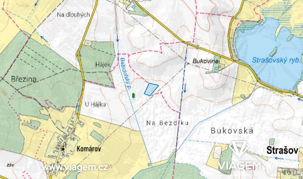 Prodej pole 2 468 m², Kladruby nad Labem – náhled fotky 3