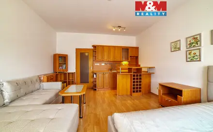 Pronájem bytu 1+kk 32 m², Masarykova, Mariánské Lázně, okres Cheb