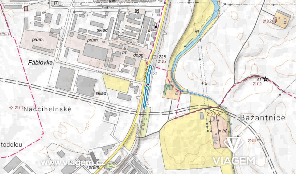 Prodej pole 951 m², Pardubice – náhled fotky 3