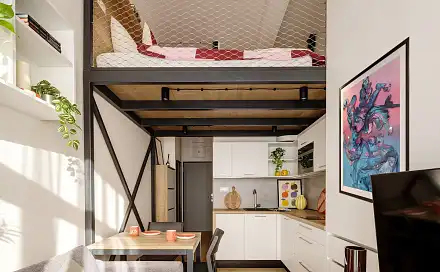 Pronájem bytu 1+kk 43 m²