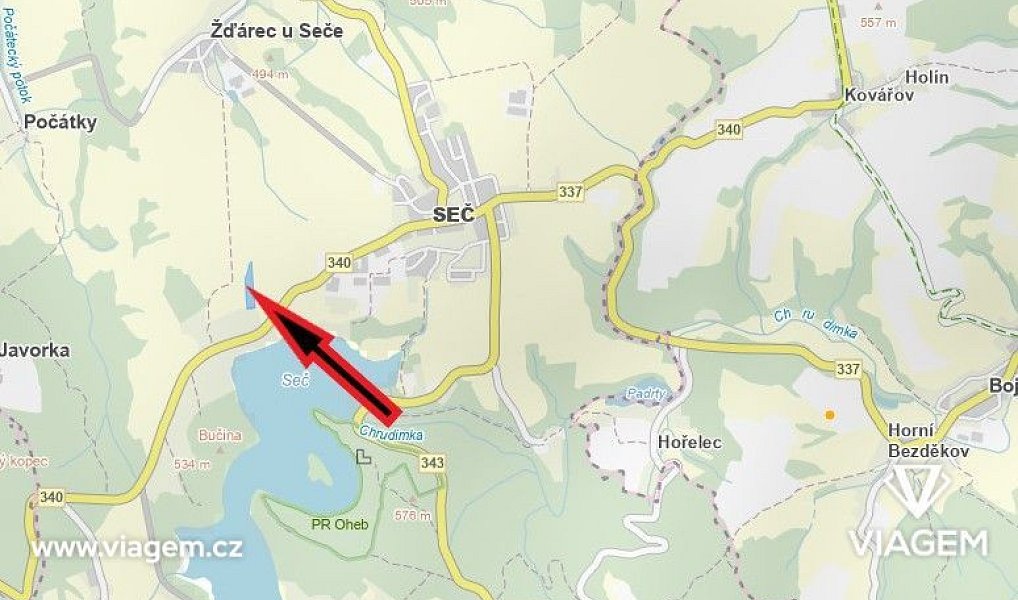 Prodej pole 11 645 m², Seč – náhled fotky 3