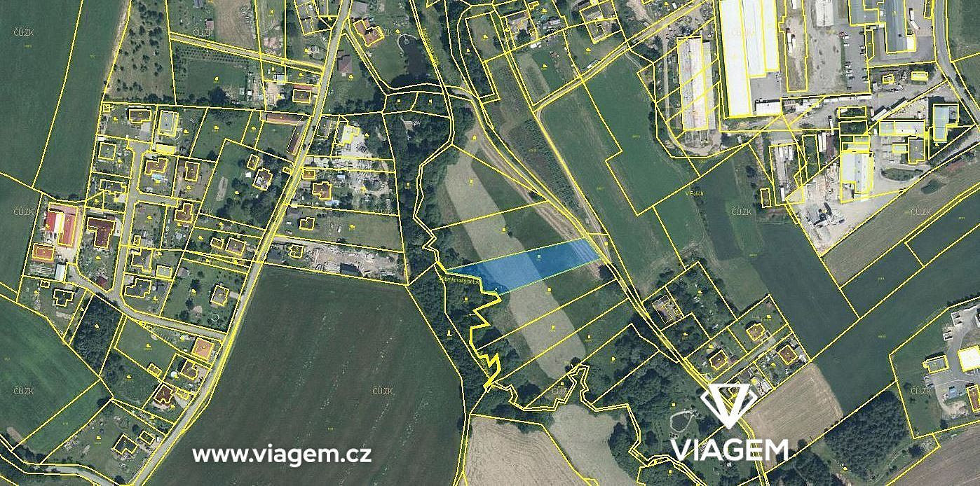 Prodej pole 834 m² – fotografie 2