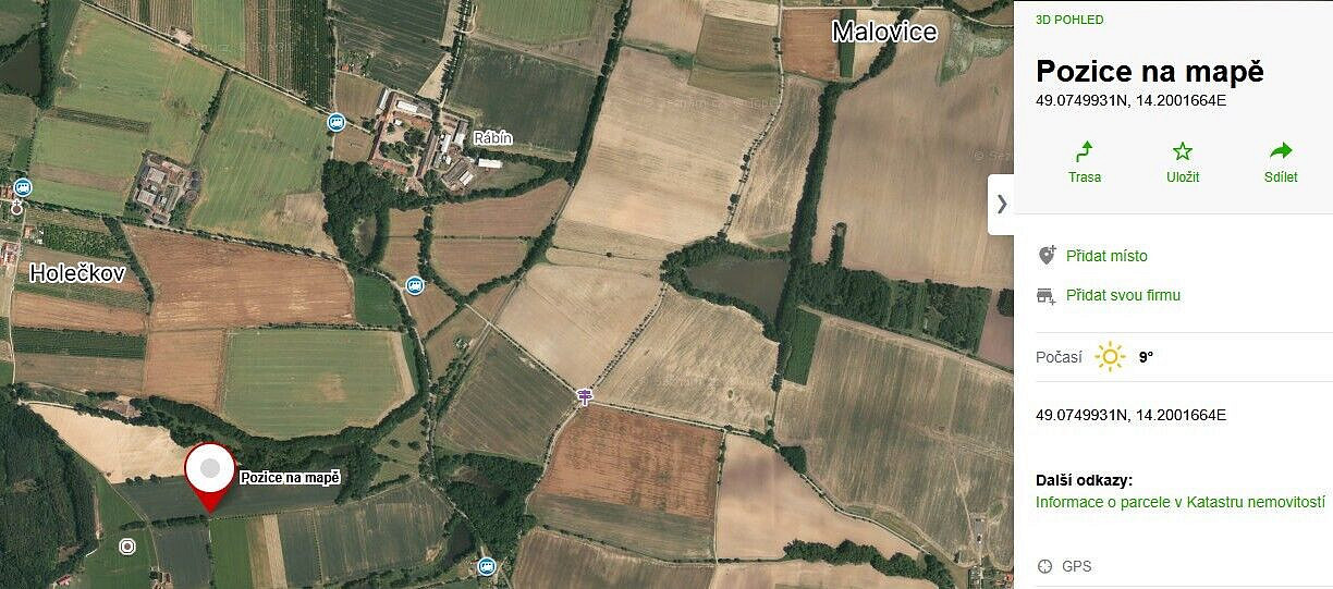 Prodej pozemku 4 000 m² – pohled 5