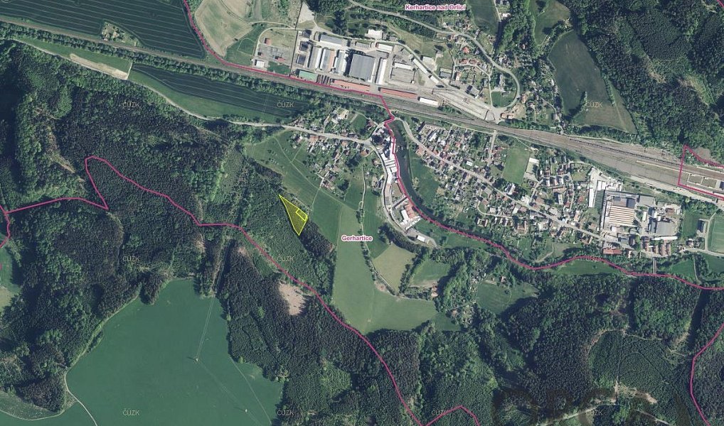 Prodej lesa 2 174 m², Ústí nad Orlicí – náhled fotky 2