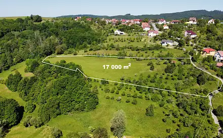 Prodej stavebního pozemku 17 000 m², Luhačovice - Řetechov, okres Zlín