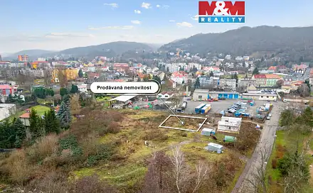 Prodej stavebního pozemku 655 m², Krupka, okres Teplice