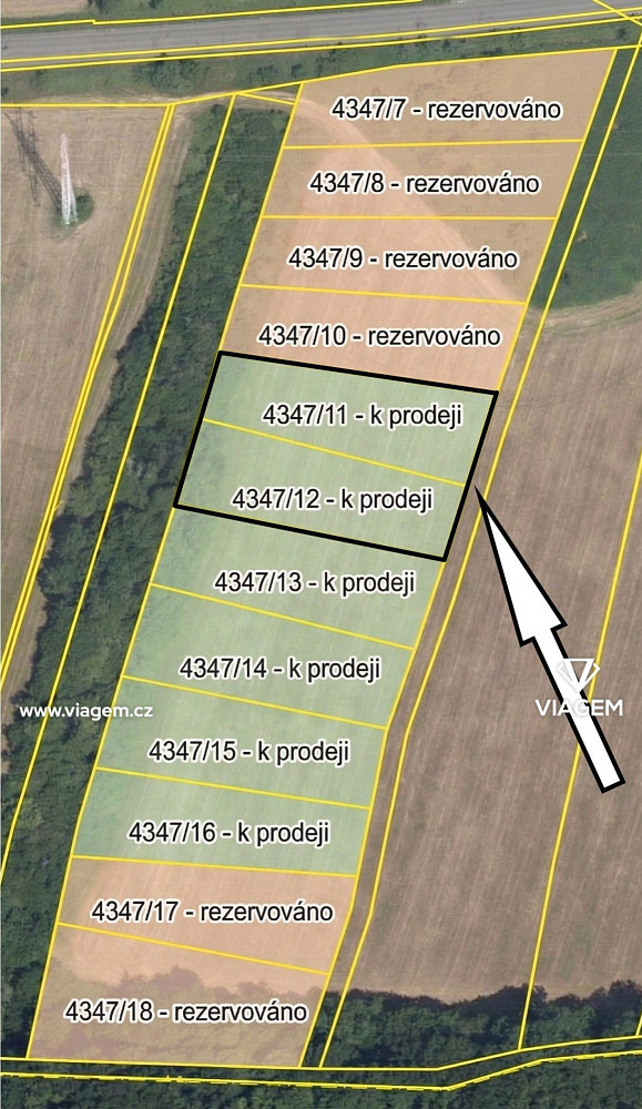 Prodej zahrady 1 018 m² – fotografie 4