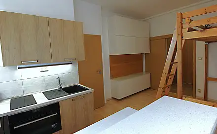 Pronájem bytu 1+kk 26 m², Heřmanova, Praha 7 - Holešovice