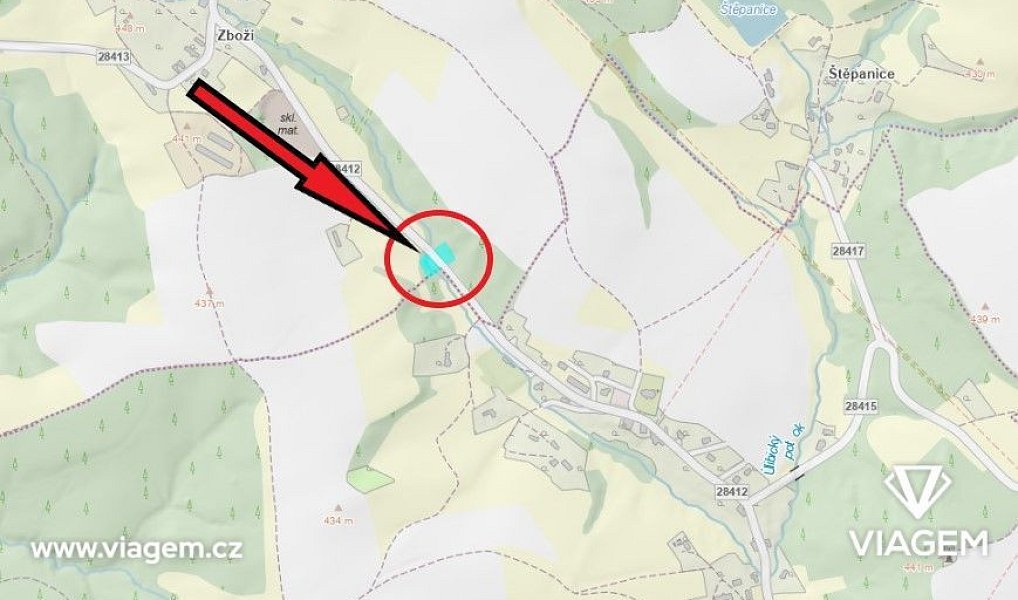 Prodej lesa 516 m², Úbislavice – náhled fotky 4