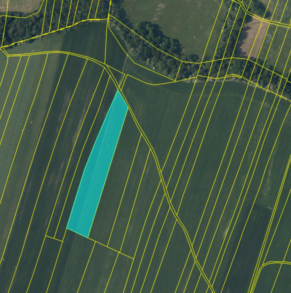 Prodej pole 8 438 m²
