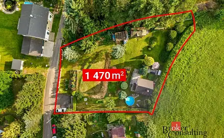 Prodej stavebního pozemku 1 470 m², K Bedřichovce, Liberec