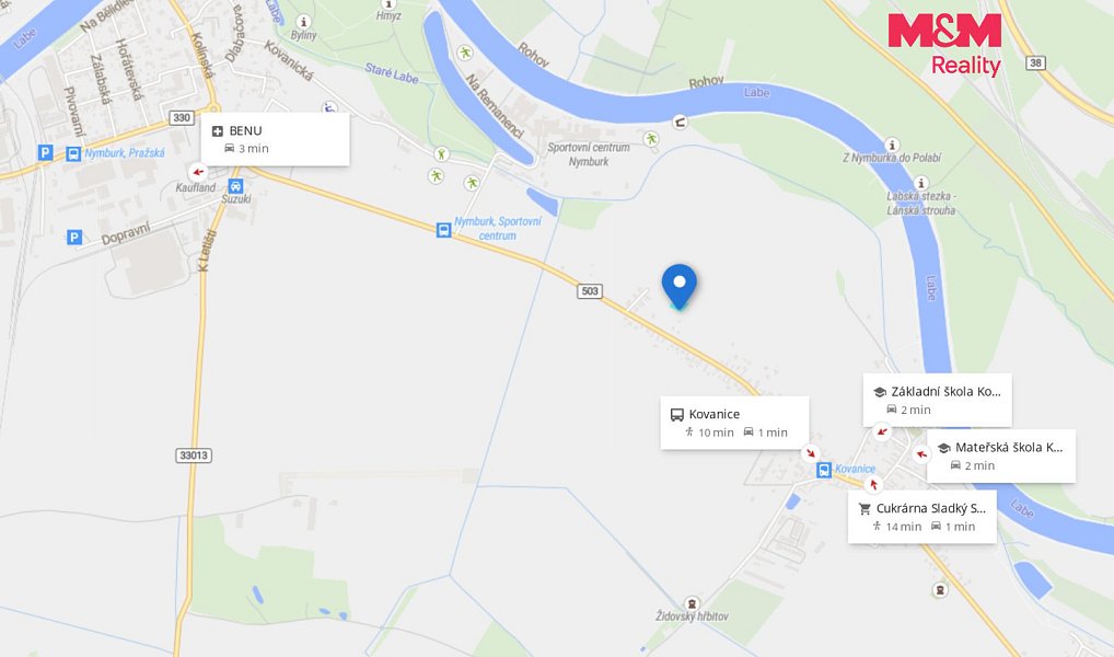 Prodej stavebního pozemku 1 513 m², Kovanice – náhled fotky 14