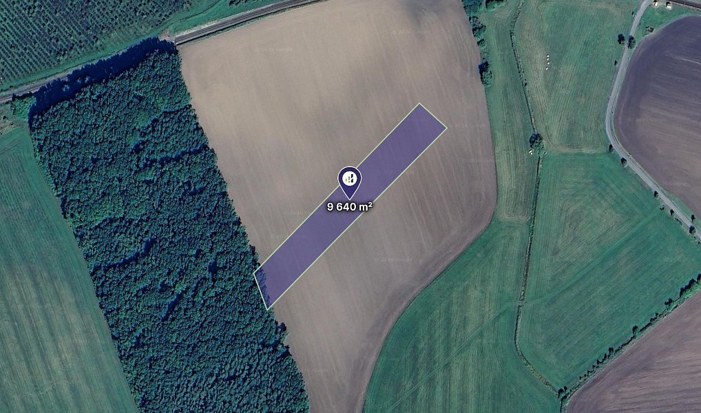 Prodej pozemku, 9640 m², Jičín, Kovač
