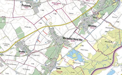 Prodej pole 23 507 m², Moravská Nová Ves, okres Břeclav