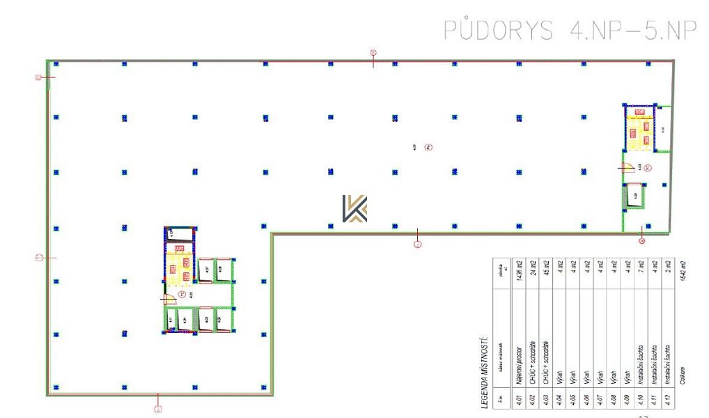 Pronájem kanceláře 3 084 m², Praha – náhled fotky 4