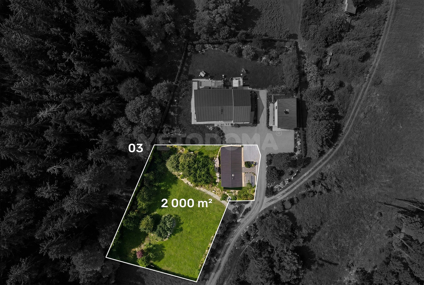 Prodej stavebního pozemku 2 000 m²