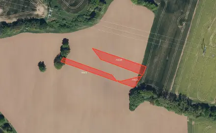 Prodej pole 4 921 m², Trnávka, okres Pardubice