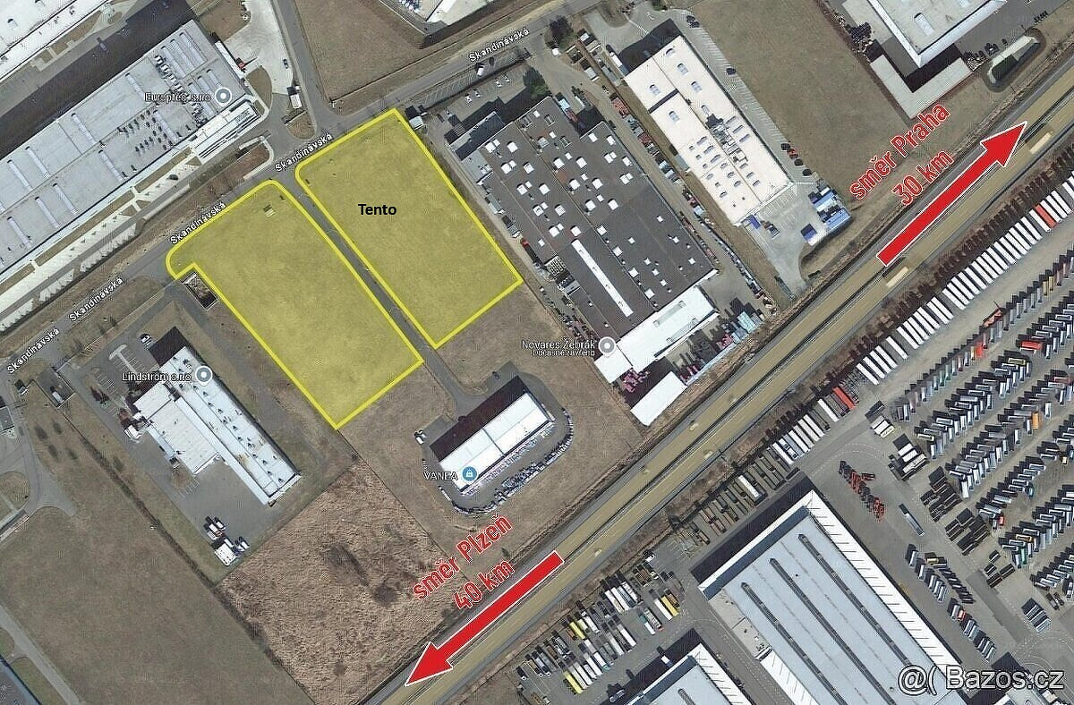 Prodej komerčního pozemku 7 720 m²