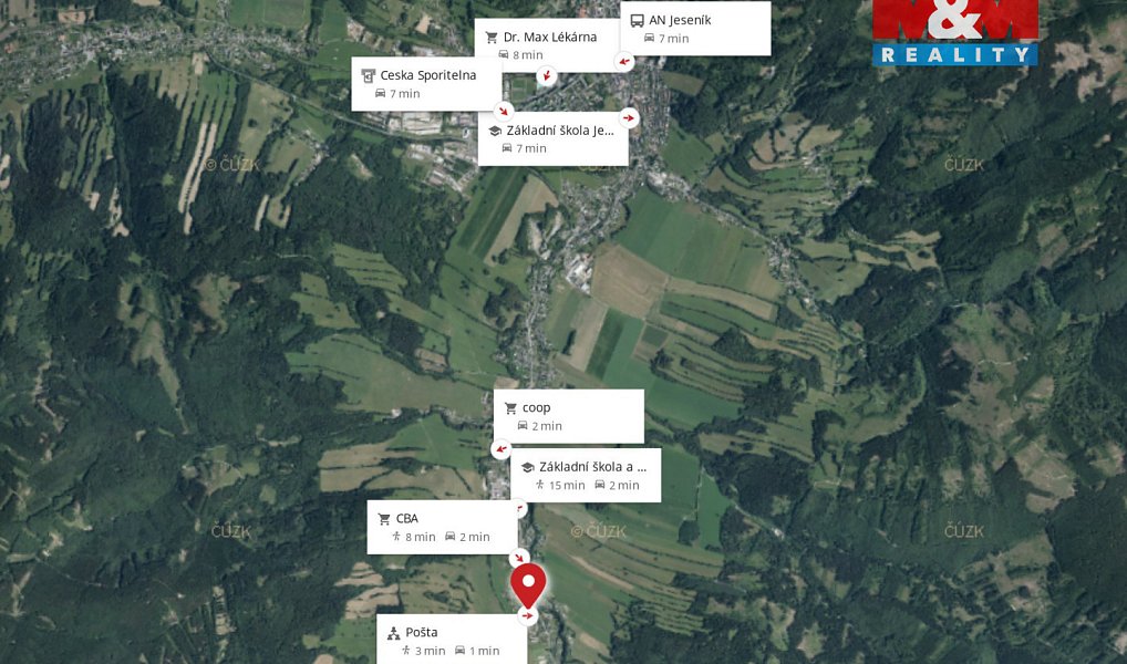 Prodej stavebního pozemku 1 727 m², Bělá pod Pradědem – náhled fotky 9