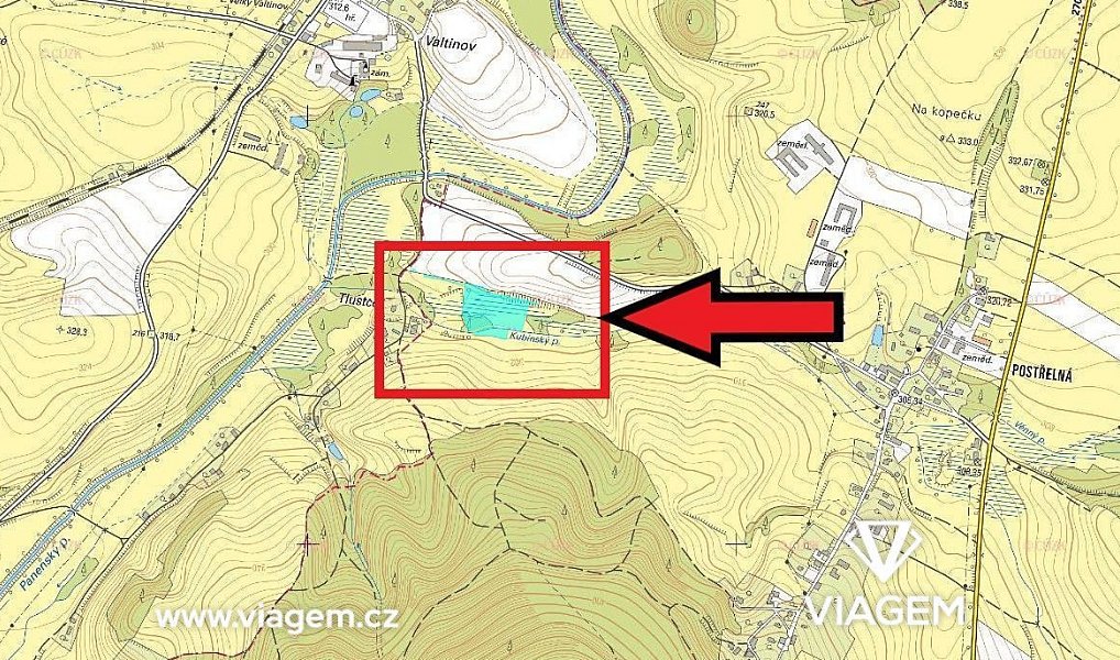 Prodej pole 13 497 m², Jablonné v Podještědí – náhled fotky 3