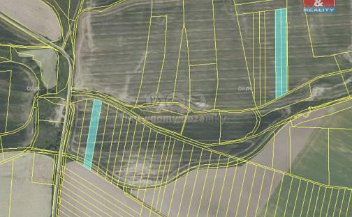 Prodej pole 8 539 m², Lážovice, okres Beroun