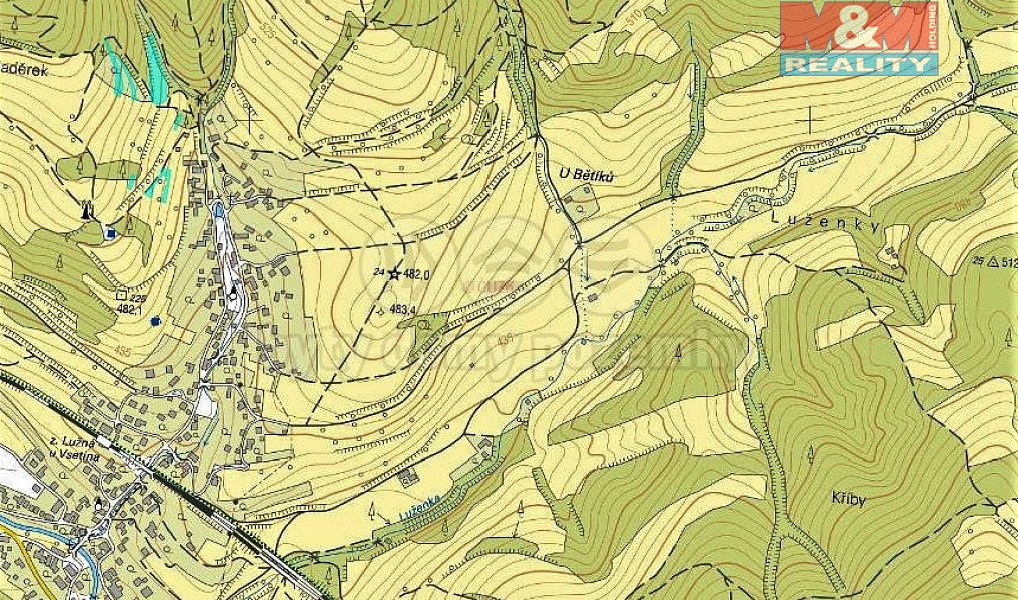 Prodej louky 4 894 m², Lužná – náhled fotky 2