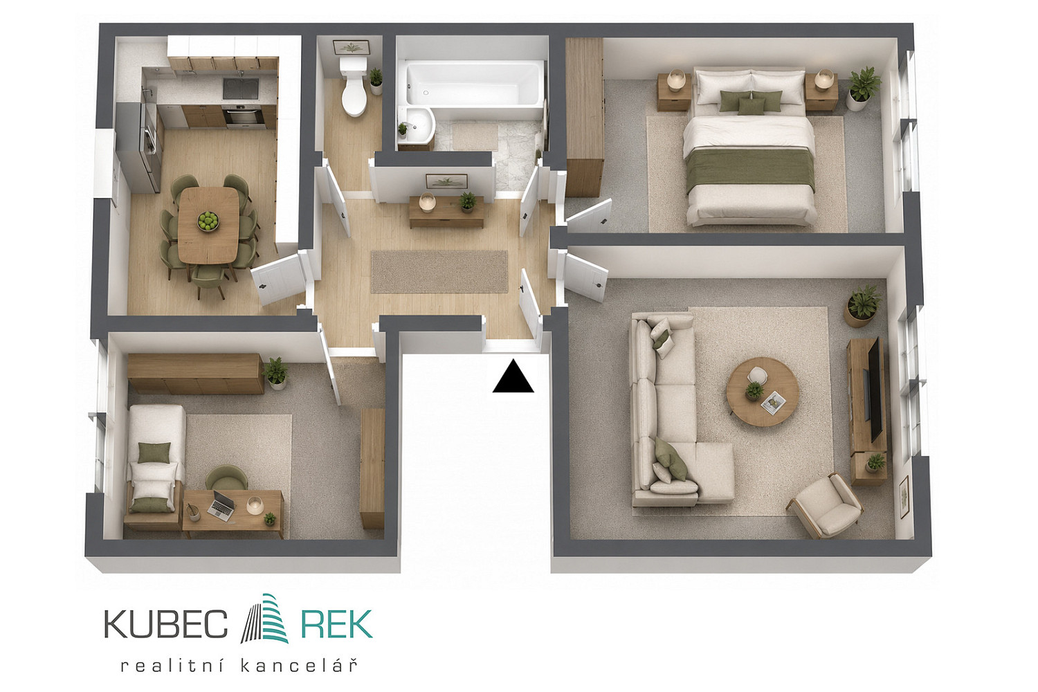 Prodej bytu 3+1 67 m² – fotografie 4