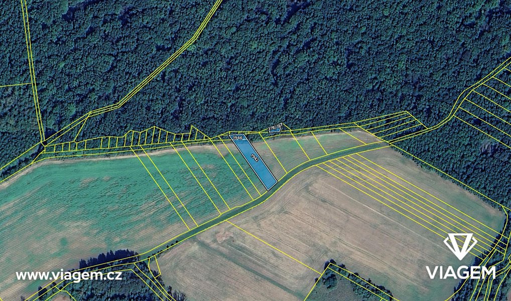 Prodej pole 693 m², Smidary – náhled fotky 4