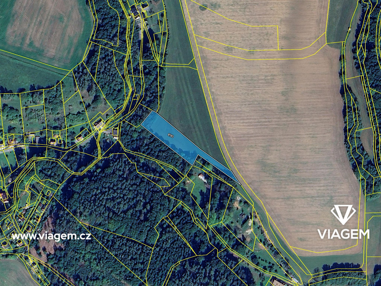 Prodej pole 1 058 m² – fotografie 4