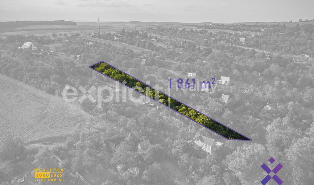 Prodej zahrady 1 861 m², Uherský Brod – náhled fotky 7
