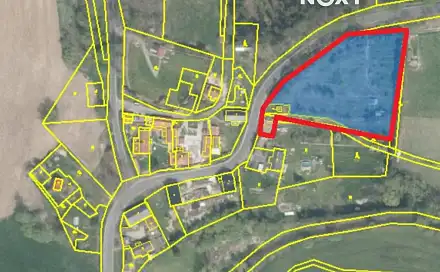 Prodej stavebního pozemku 5 357 m², Tuřany - Lipoltov, okres Cheb