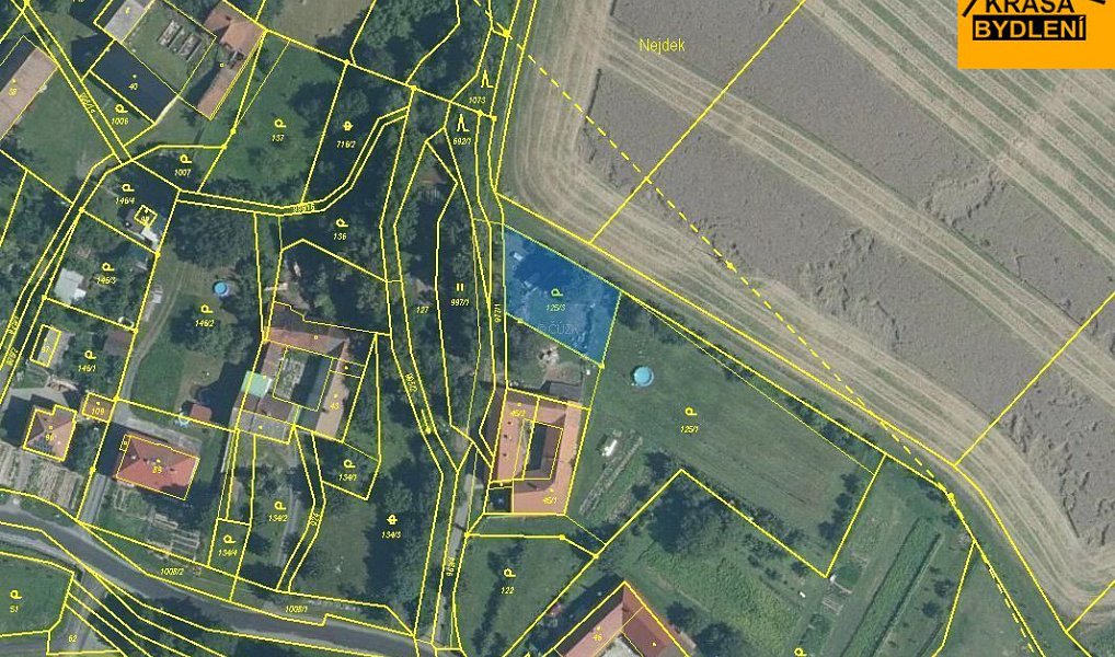 Prodej stavebního pozemku 550 m², Bělotín – náhled fotky 7