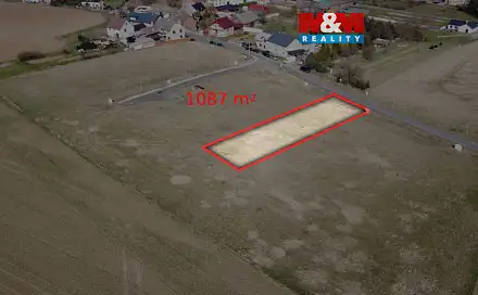Prodej stavebního pozemku 1 087 m², Čelechovice, okres Přerov