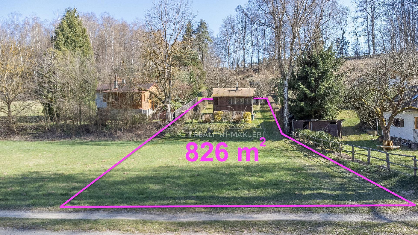 Prodej chaty/chalupy 37 m² s pozemkem 826 m² – pohled 6