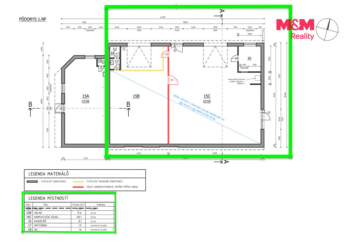 Pronájem obchodních prostor 210 m² — photo 5
