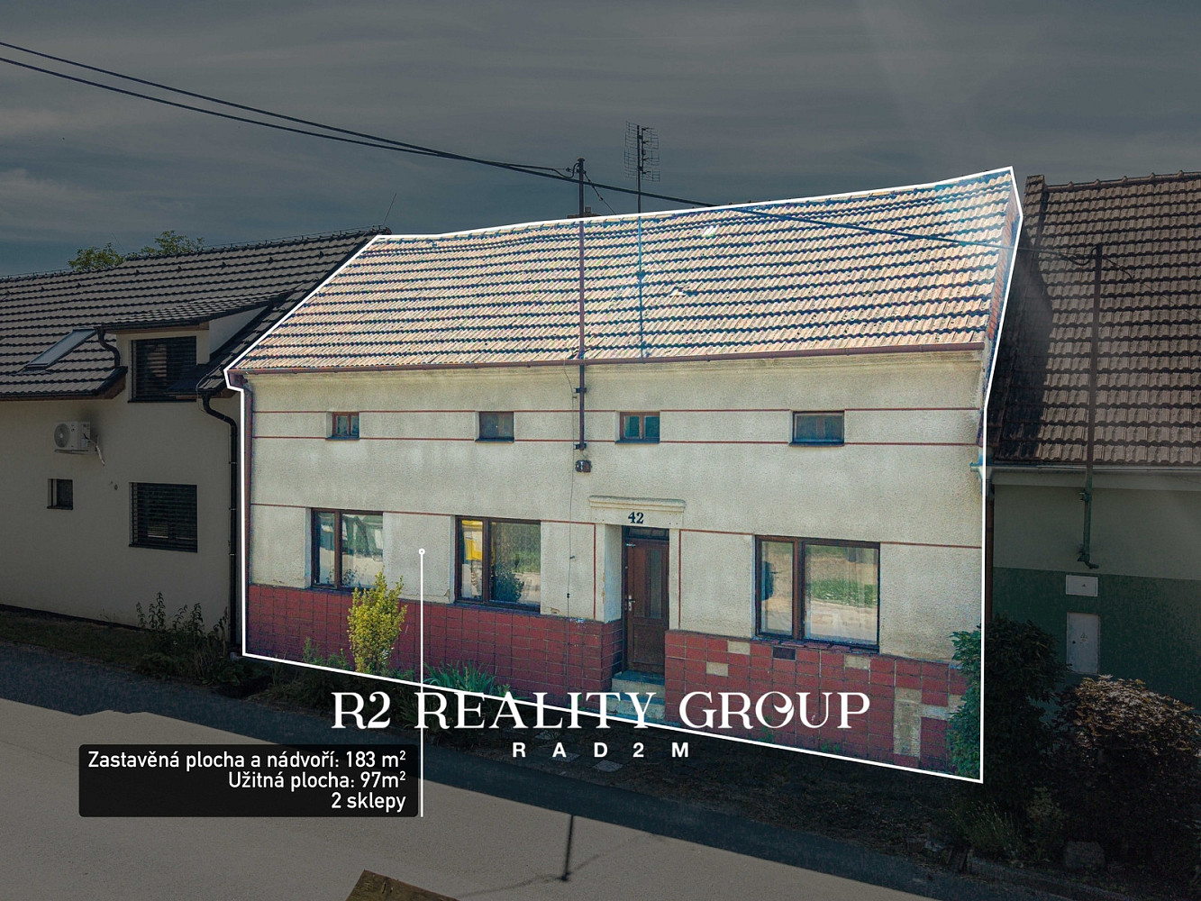 Prodej domu 97 m² s pozemkem 183 m²
