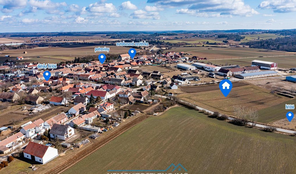 Prodej stavebního pozemku 2 600 m², Ctidružice – náhled fotky 5
