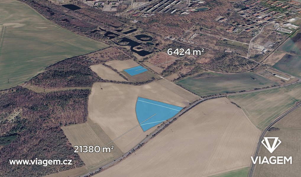 Prodej pole 2 317 m², Lysá nad Labem – fotka 1 z 5